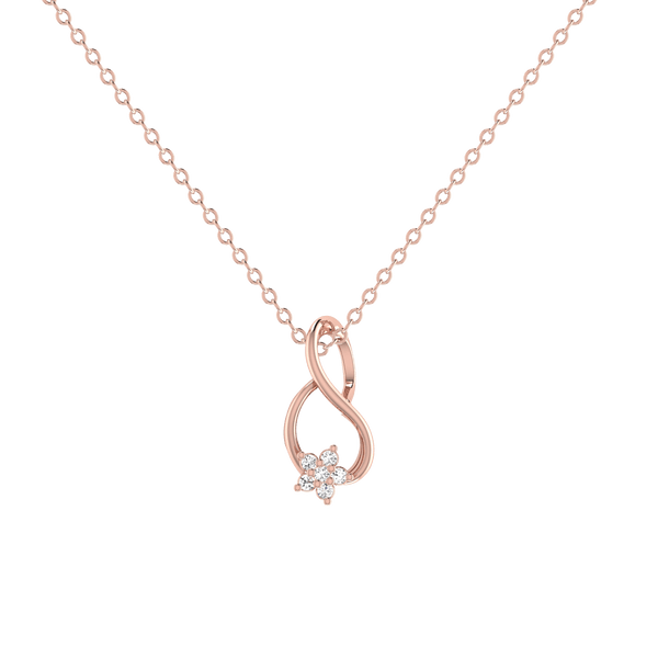 Carla Swirl Diamond Pendant