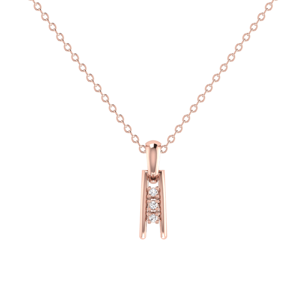 Sway The Lines Diamond Pendant