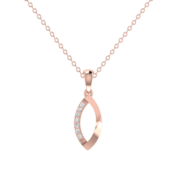 Cascading Diamond Pendant