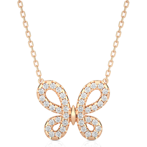 Twisted Butterfly Pendant