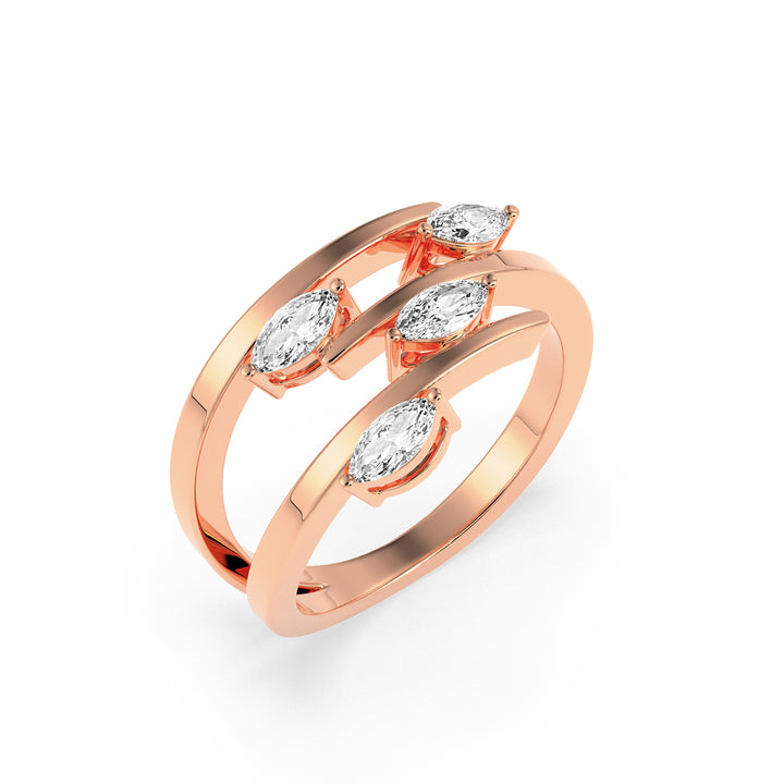 Elegant Kiara Lab Diamond Ring