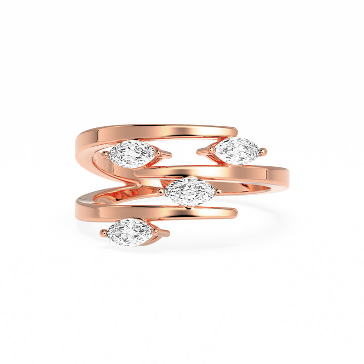 Elegant Kiara Lab Diamond Ring