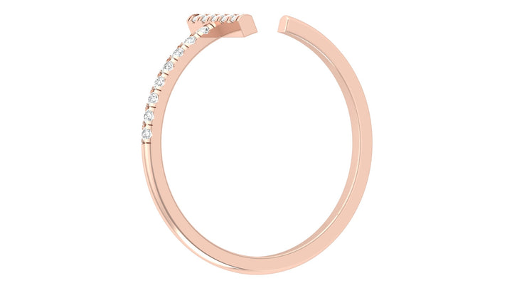 Sunshine T Shape Lab Diamond Ring
