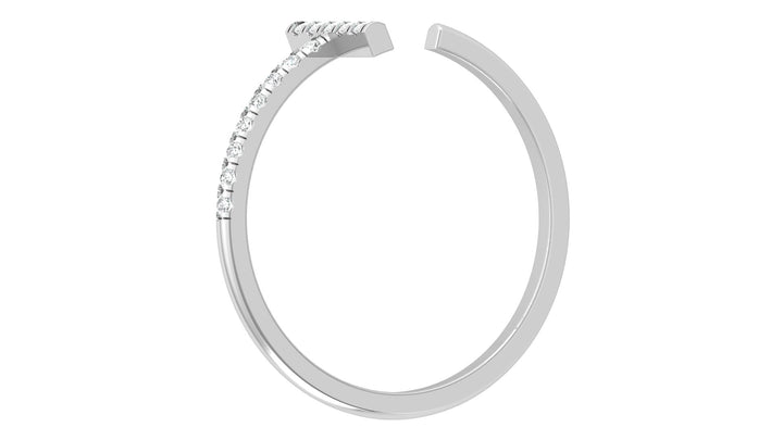 Sunshine T Shape Lab Diamond Ring