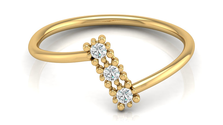 Lab Diamond Meesh Sparkle Ring