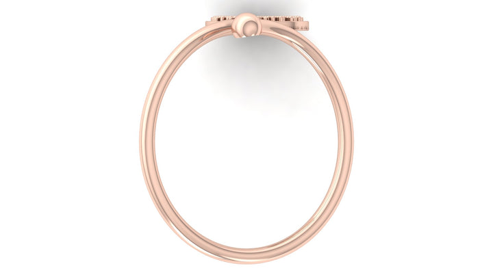 Classic Cluster Lab Diamond Ring
