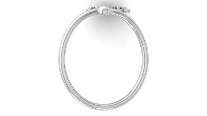 Classic Cluster Lab Diamond Ring