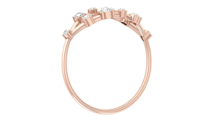 Lab Diamond Open Claw Ring