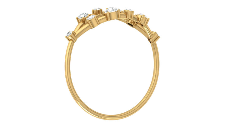 Lab Diamond Open Claw Ring