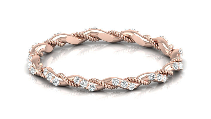 Twist N Turn Lab Diamond Ring