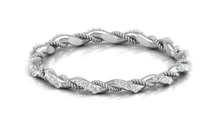 Twist N Turn Lab Diamond Ring