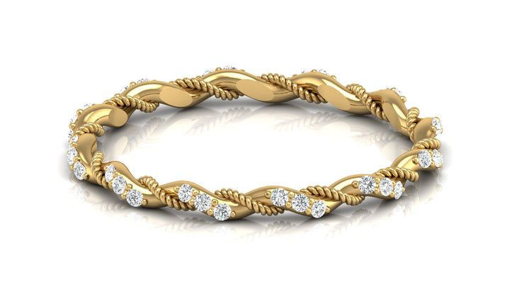 Twist N Turn Lab Diamond Ring