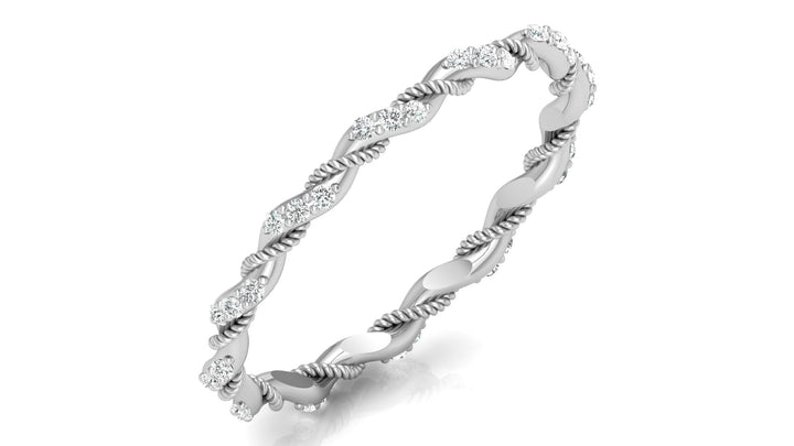 Twist N Turn Lab Diamond Ring
