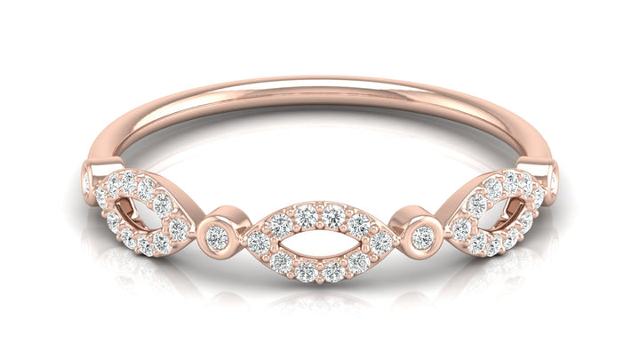 Lab Diamond Coral Denisa Ring