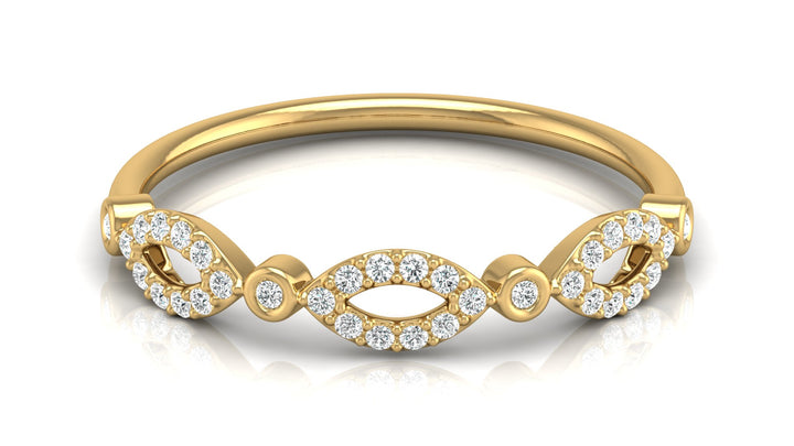 Lab Diamond Coral Denisa Ring