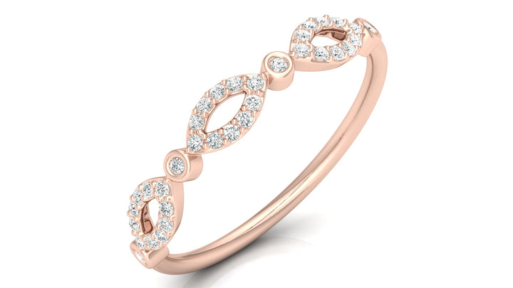 Lab Diamond Coral Denisa Ring