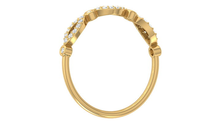 Lab Diamond Coral Denisa Ring