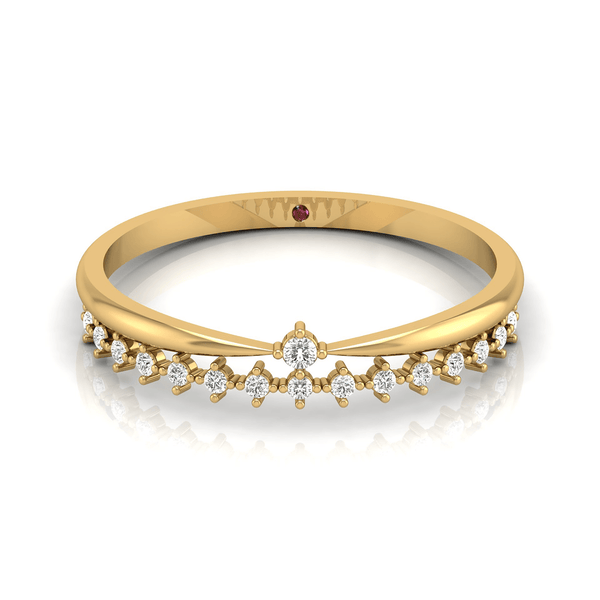 Apex Stackable Lab Diamond Promise Ring