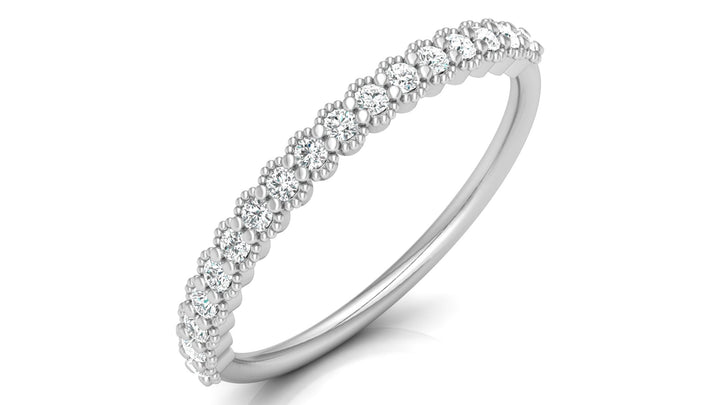 Lab Diamond Glittery Quad Ring