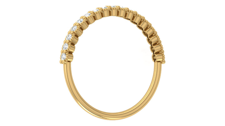 Lab Diamond Glittery Quad Ring