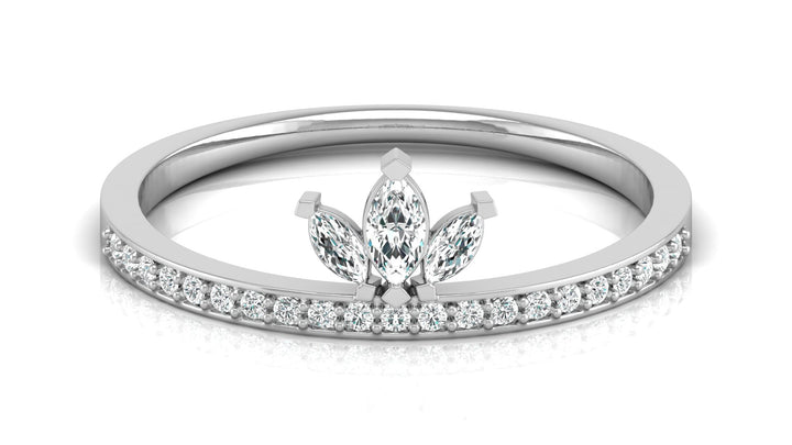 Lab Diamond Kings Ornate Ring