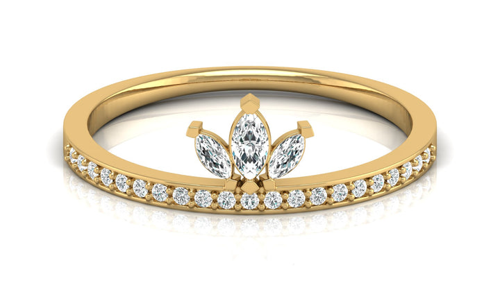 Lab Diamond Kings Ornate Ring
