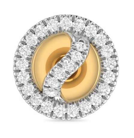 Modish Curve Diamond Earrings