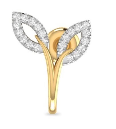 Leafy Lush Diamond Earrings