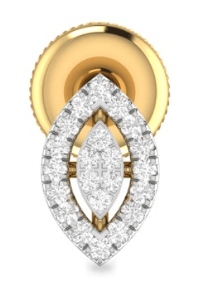 Marquise Halo Cluster Diamond Earrings