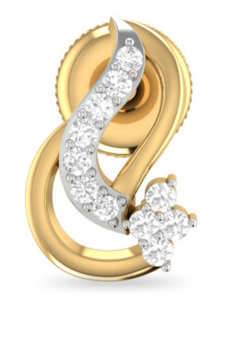 Chromatic Citrine Diamond Earrings