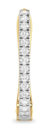Sweet Hoop Diamond Earrings