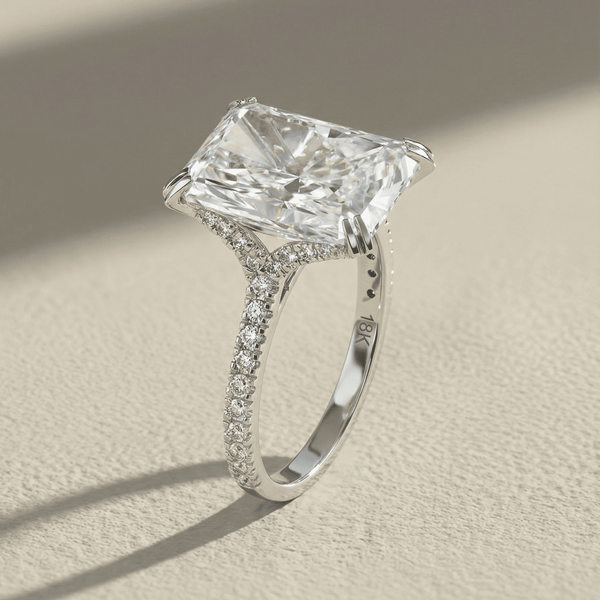 Lab-grown diamond rings
