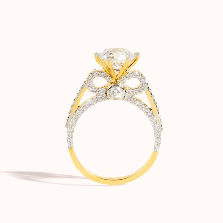 1.5 Carat Bow Solitaire Ring