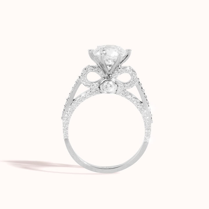 1.5 Carat Bow Solitaire Ring