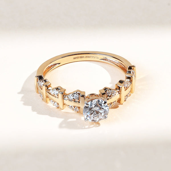 TD Diamond 0.5 Ct Solitaire Ring