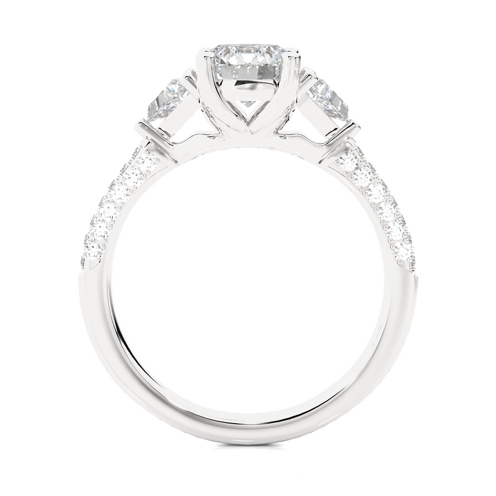 Glammer Centre Of Attraction Round Lab Diamond 1 Carat Solitaire Ring