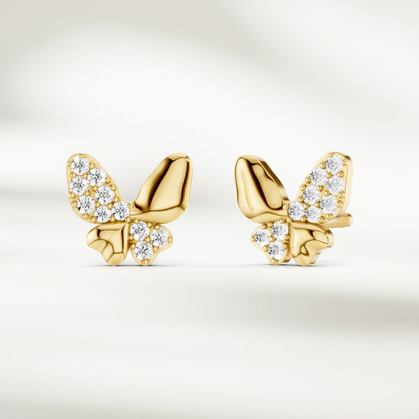 Butterfly Cluster Lightweight Earring