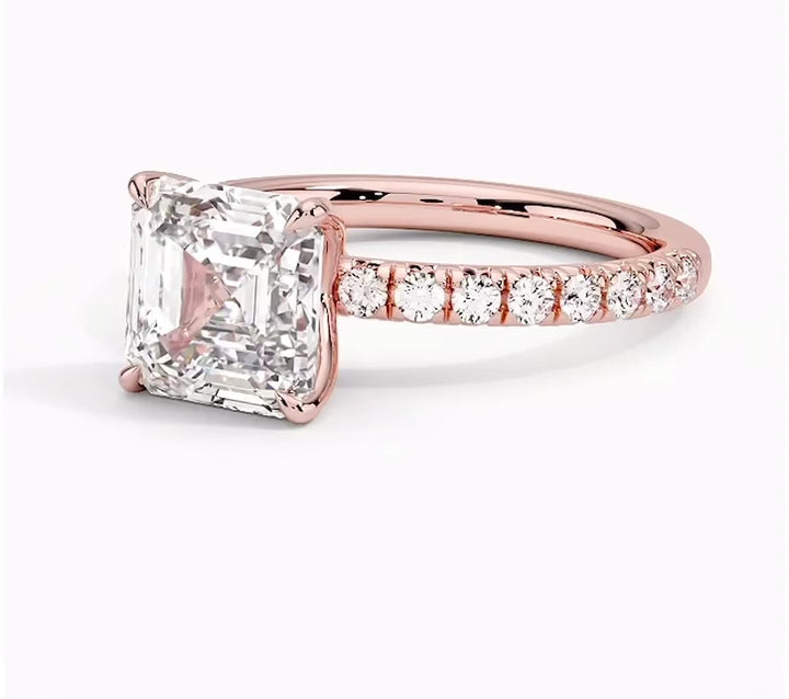 Eternal Promise 2 Carat Asscher Solitaire Ring