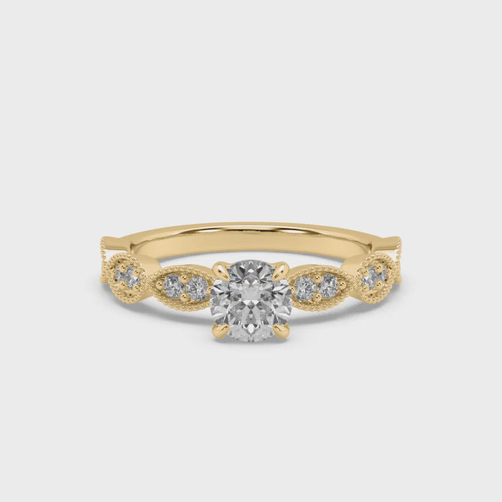 Secret Sparkle 0.75 Carat Lab Diamond Solitaire Ring