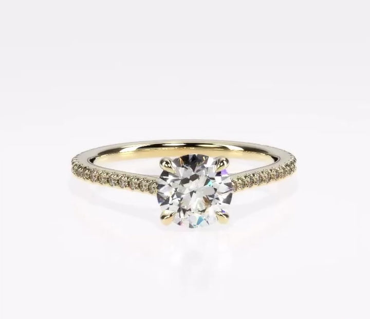 Forever Love 1 Carat Round Solitaire Ring