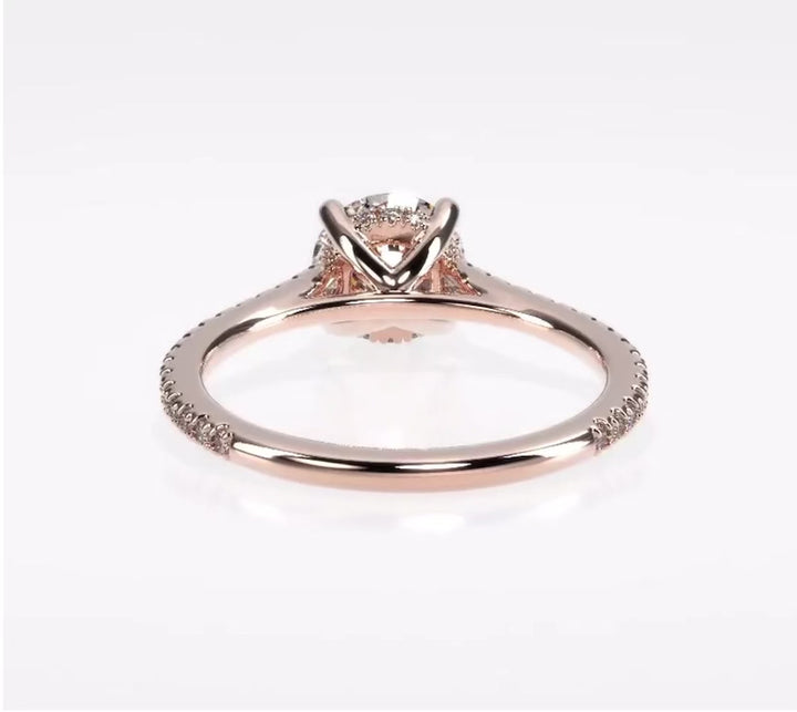 Forever Love 1 Carat Round Solitaire Ring