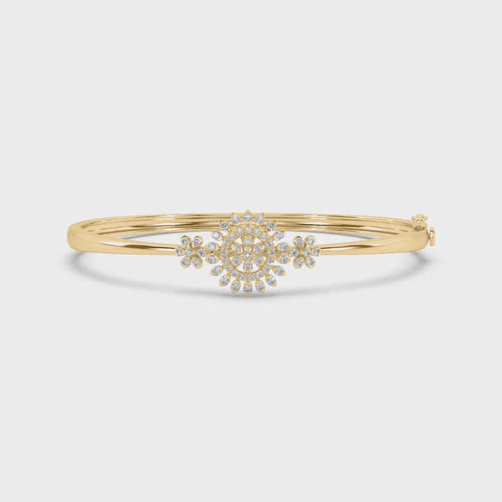 True Diamond Rising Sun Bangle & Bracelet