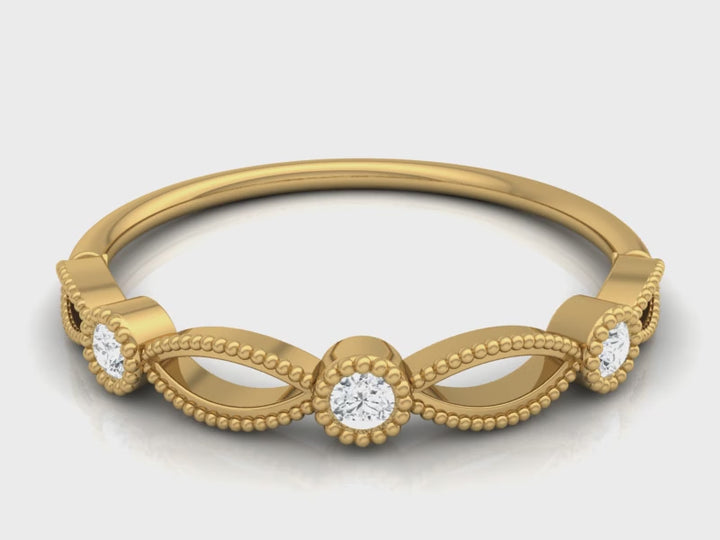 Tiara Lab Diamond Ring