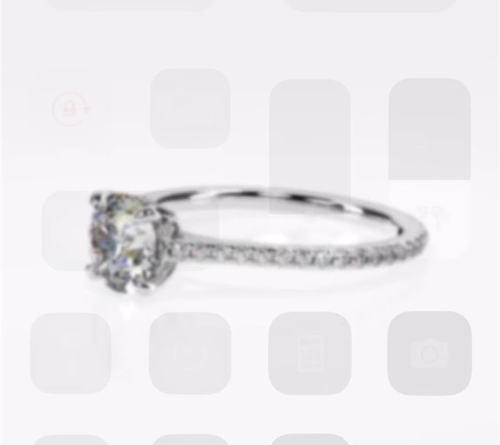 Forever Love 2 Carat Round Solitaire Ring