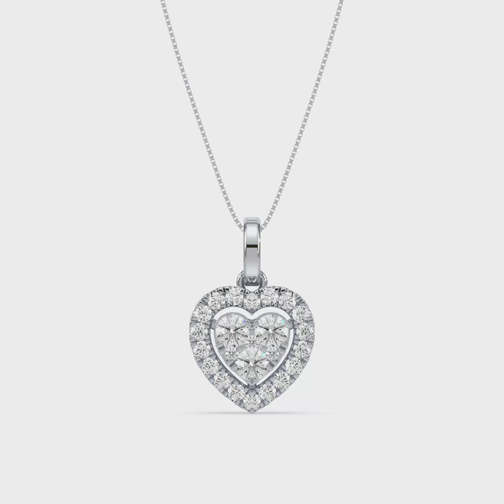 True Diamonds Captivating Hearts Pendant