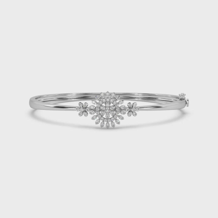 True Diamond Rising Sun Bangle & Bracelet