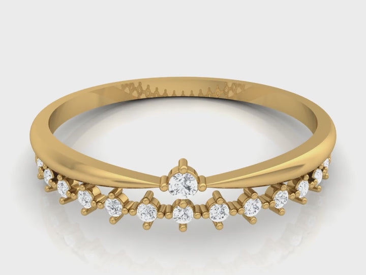 Apex Stackable Lab Diamond Ring