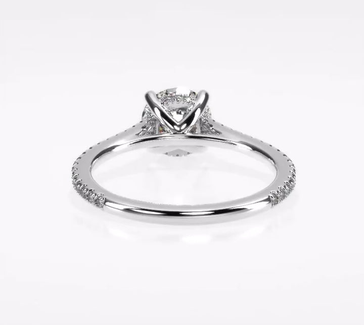 Forever Love 1 Carat Round Solitaire Ring