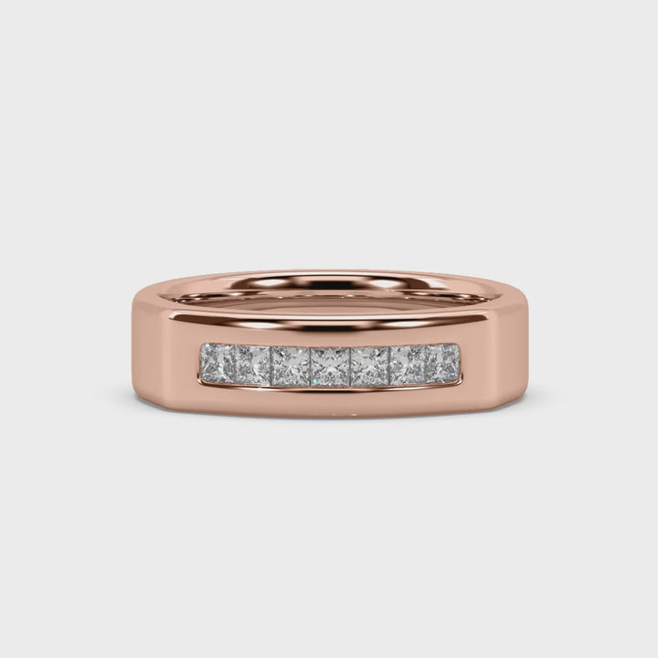 Lab Diamond Classic James Men Ring