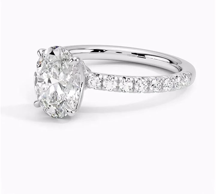 Eternal Promise 1 Carat Oval Solitaire Ring